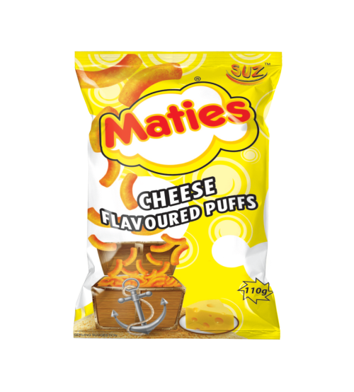 SUZ MATIES CHEESE FLAVOURED PUFFS 110G - Image 1